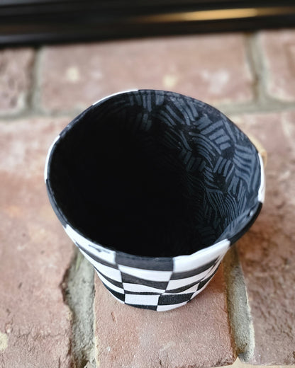 24oz Glass Cup with Full Cozy