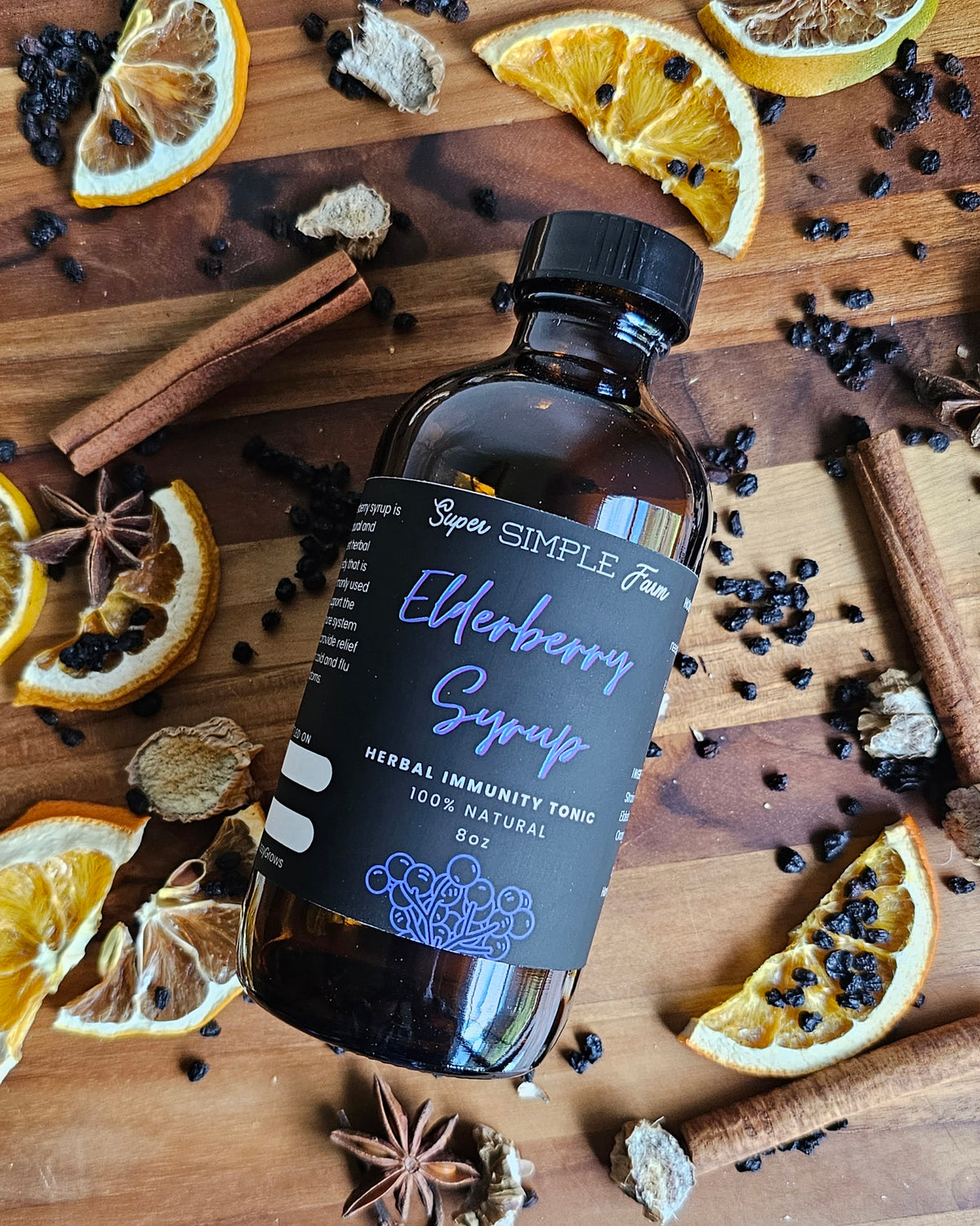 Elderberry Syrup - 8oz